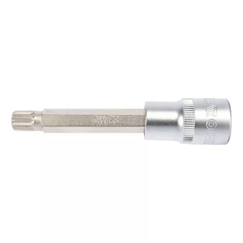 YATO YT-04353 Hosszú bit dugókulcs Spline 1/2" M10 CrV