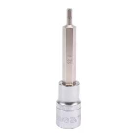   YATO YT-04390 Hosszú bit dugókulcs Imbusz 1/2" 4 mm CrV