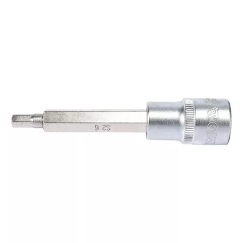 YATO YT-04392 Hosszú bit dugókulcs Imbusz 1/2" 6 mm CrV