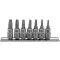YATO YT-04581 Roncsolttorxcsavar kiszedő dugókulcs készlet torx csavarokhoz 7 részes 1/4 Col