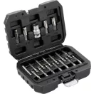 YATO YT-04584 Roncsolt csarv eltávolító készlet Torx és HEX ( imbuszcsavar eltávoító készlet)
