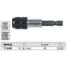 YATO YT-0468 Bithegy-tartó 60 mm 1/4" gyorszáras inox