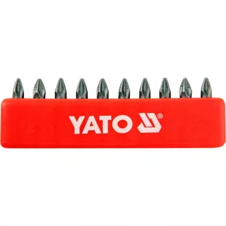 YATO YT-0470 Bithegy PZ1 1/4" 25 mm 10 db/bl