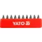 YATO YT-0470 Bithegy PZ1 1/4" 25 mm 10 db/bl