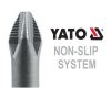 YATO YT-0471 Bithegy PZ2 1/4" 25 mm 10 db/bl