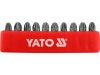 YATO YT-0472 Bithegy PZ3 1/4" 25 mm 10 db/bl