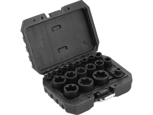 YATO YT-05197 Gépi dugókulcs készlet 1/4 Col, 3/8 Col, 1/2 Col Torx