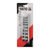 YATO YT-0520 Dugókulcs készlet 9 részes külső Torx 1/4", 3/8" CrV
