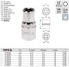 YATO YT-05251 Dugókulcs külső torx 1/2" E20 CrV