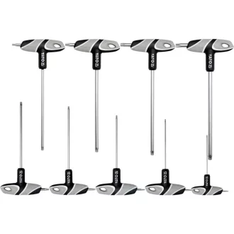   YATO YT-05615 Torx T-kulcs készlet 9 részes T10-T50 tamperproof S2