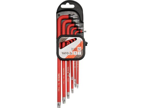 YATO YT-0563 Torx kulcs készlet 9 részes T10-T50 S2