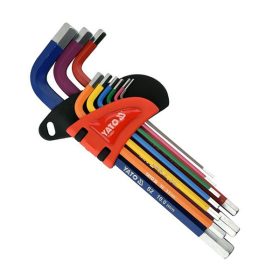   YATO YT-05631 Hosszított imbuszkulcs készlet 9 részes 1,5 - 10 mm S2