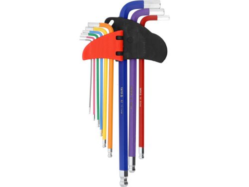 YATO YT- 05635 9db-os extra hosszú gömbfejű imbuszkulcs készlet 1.5-10MM