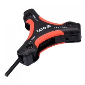   YATO YT-05644 Összecsukható imbuszkulcs és Torx kulcs készlet 26 részes CrV