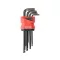 YATO YT-05671 Hosszú gömbfejű imbuszkulcs készlet 1,5mm - 10mm 9 részes
