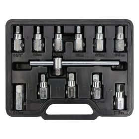  YATO YT-0600 Olajleeresztő kulcs készlet 12 részes 8-13 mm, 8-17 mm 3/8"
