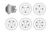 YATO YT-0602 Féktárcsa és fékdob lehúzó 90-140 mm, 130-180 mm CrV