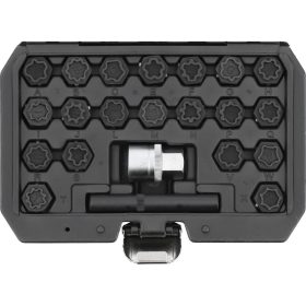   YATO YT-060304 Audi kerékőr csavar leszedő készlet 22 részes