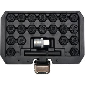   YATO YT-060305 VW kerékőr csavar leszedő készlet 22 részes