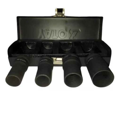 YATO YT-06030 Roncsolt csavar leszedő gépi dugókulcs készlet 4 részes 1/2 Col 17-26 mm CrMo