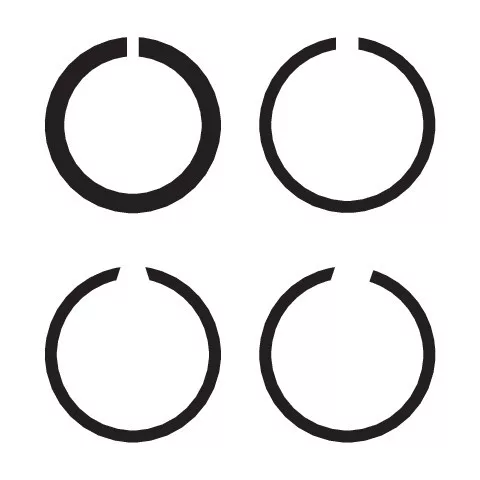 YATO YT-0607 Seeger fogó 225 mm csőrös külső