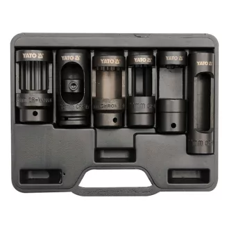   YATO YT-0622 Befecskendező dugókulcs készlet 6 részes 1/2" Diesel