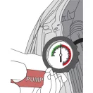 YATO YT-06721 Autóhűtő nyomásmérő készlet 28 részes