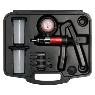   YATO YT-0674 Vákuum- és AC-pumpa mérő készlet 22 részes -1÷3 bar