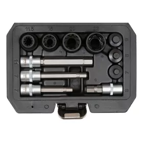   YATO YT-06808 Féknyereg szerelő dugókulcs készlet 11 részes 3/8", 1/2" CrV
