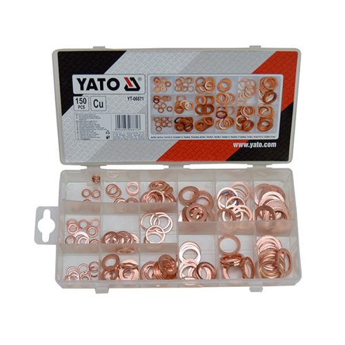 YATO YT-06871 Réz alátét készlet 150 db