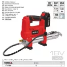 YATO YT-07020 Akkus zsírzó 18 V (1 x 3,0 Ah akku + töltő)