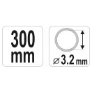 YATO YT-0709 Karos zsírzóhoz tömlő 300 mm
