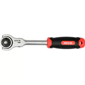   YATO YT-07202 Racsnis hajtószár 1/2" 145 mm 72T forgó fejes CrV