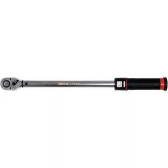   YATO YT-07605 Nyomatékkulcs 1/2" 20-220 Nm 481 mm ablakos CrMo42