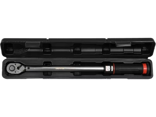 YATO YT-07605 Nyomatékkulcs 1/2" 20-220 Nm 481 mm ablakos CrMo42