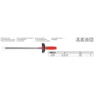 YATO YT-07641 Nyomatékkulcs 1/2 Col 0-300 Nm CrV 480 mm