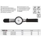 YATO YT-07831 Mérőórás nyomatékkulcs 1/4" 1-10 Nm / 335 mm