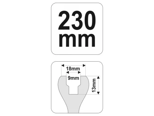 YATO YT-0841 Kárpitkiszedő 230 mm