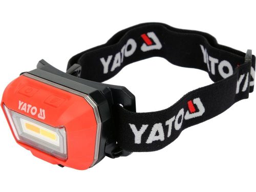 YATO YT-08490 Akkus LED fejlámpa 160 lumen