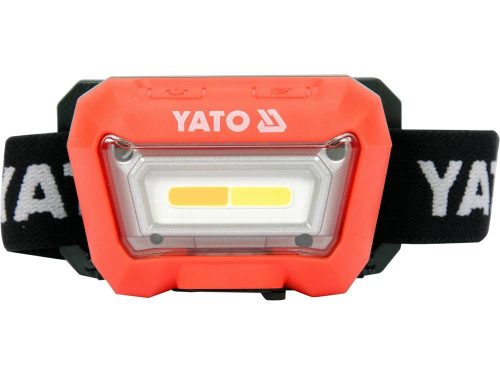 YATO YT-08490 Akkus LED fejlámpa 160 lumen
