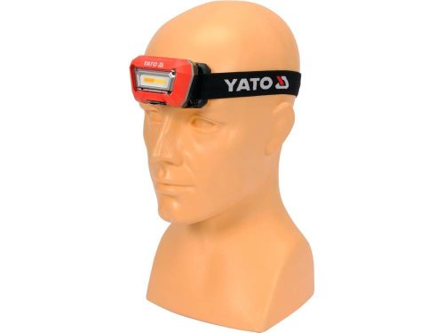YATO YT-08490 Akkus LED fejlámpa 160 lumen