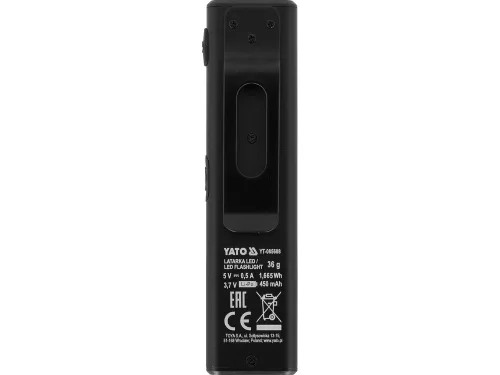 YATO YT-085608 Akkus LED Lámpa 500 lm