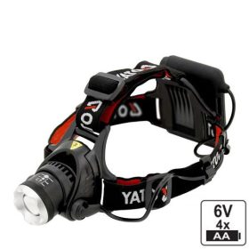   YATO YT-08591 Elemes LED fejlámpa x M-L2 CREE állítható fókusszal