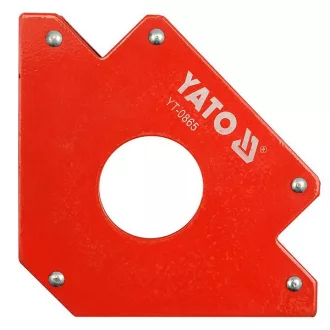   YATO YT-0865 Hegesztési munkadarabtartó mágnes 122 x 190 x 25 mm/34 kg