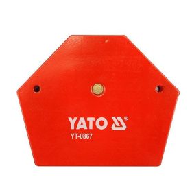   YATO YT-0867 Hegesztési munkadarabtartó mágnes 111 x 136 x 24 mm/34 kg