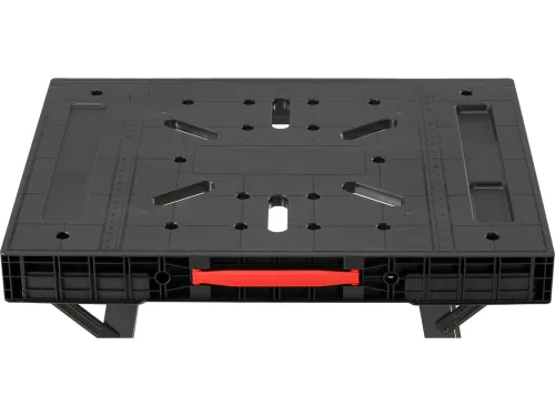 YATO YT-08953 Összecsukható munkaasztal műanyag munkapulttal, fém lábakkal max 650 kg