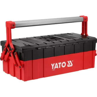   YATO YT-08977 Műanyag szerszámláda kétoldalra nyíló 3 polcos