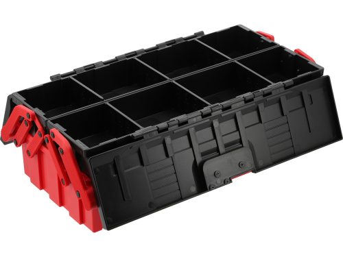 YATO YT-08977 Műanyag szerszámláda kétoldalra nyíló 3 polcos