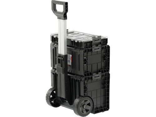 YATO YT-09173 Szerszámosláda szett kerekeken kihúzható fogantyúval 3db-os 685x450x380 mm