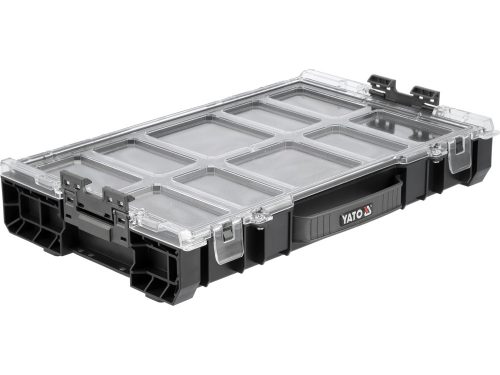 YATO YT-09173 Szerszámosláda szett kerekeken kihúzható fogantyúval 3db-os 685x450x380 mm
